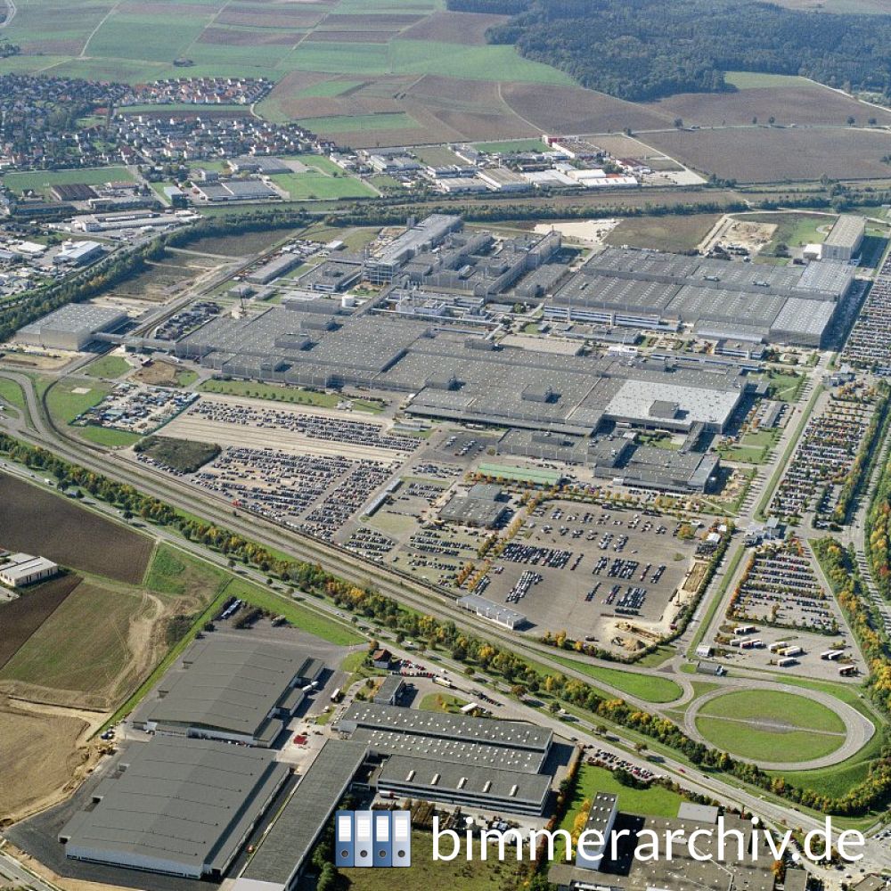 Baureihenarchiv Für BMW Fahrzeuge · BMW Werk Regensburg, Luftaufnahme ...