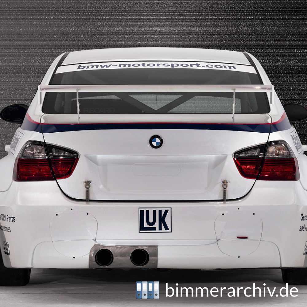 Baureihenarchiv Für Bmw Fahrzeuge · Galerie · Bmw 320si Wtcc 2006