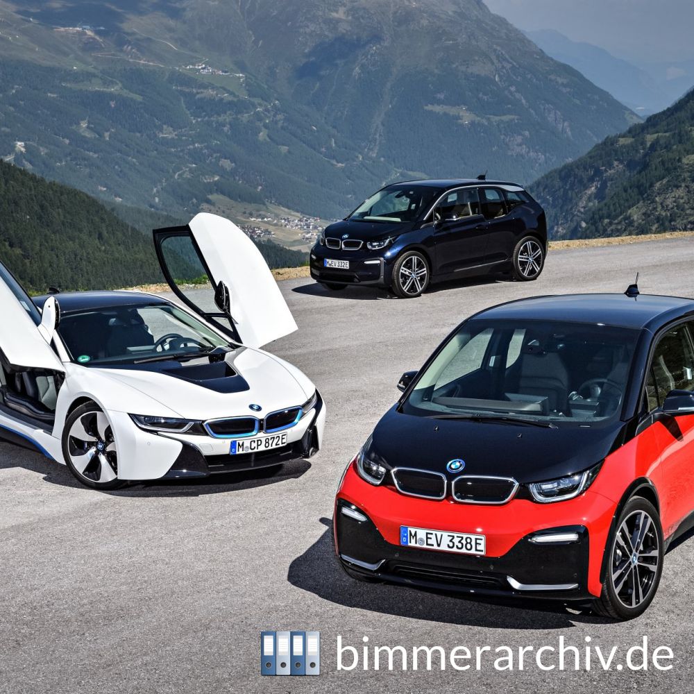 Baureihenarchiv für BMW Fahrzeuge · BMW i Familie · bimmerarchiv.de