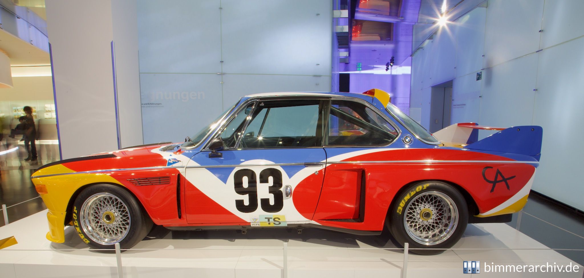 BMW 3.0 CSL - Alexander Calder, Art Car, 1975