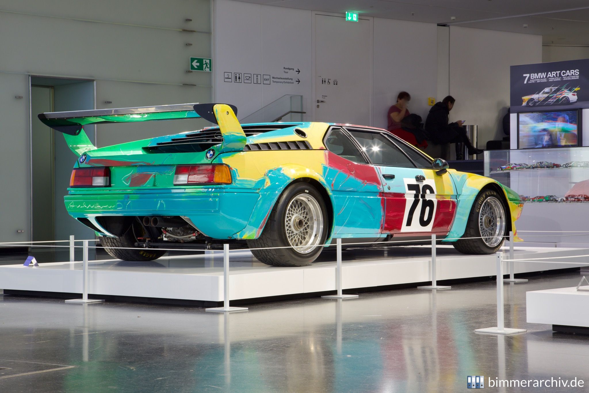 BMW M1 Gruppe 4 Rennversion - Andy Warhol, Art Car, 1979