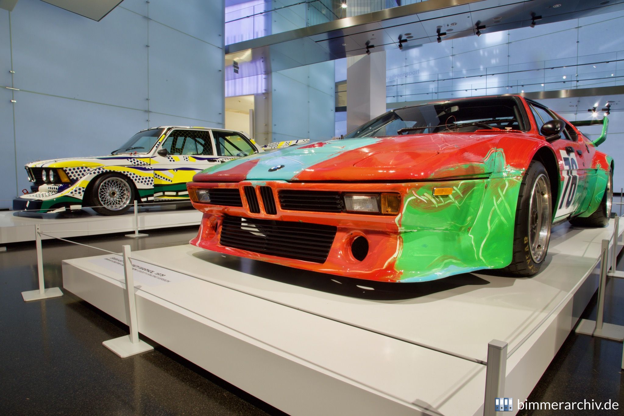 BMW M1 Gruppe 4 Rennversion - Andy Warhol, Art Car, 1979