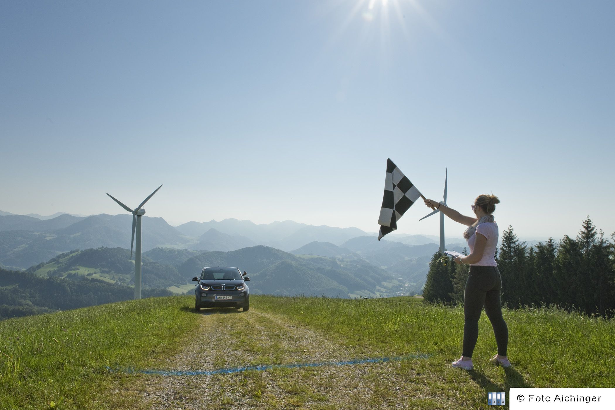 BMW i3 Schnitzeljagd