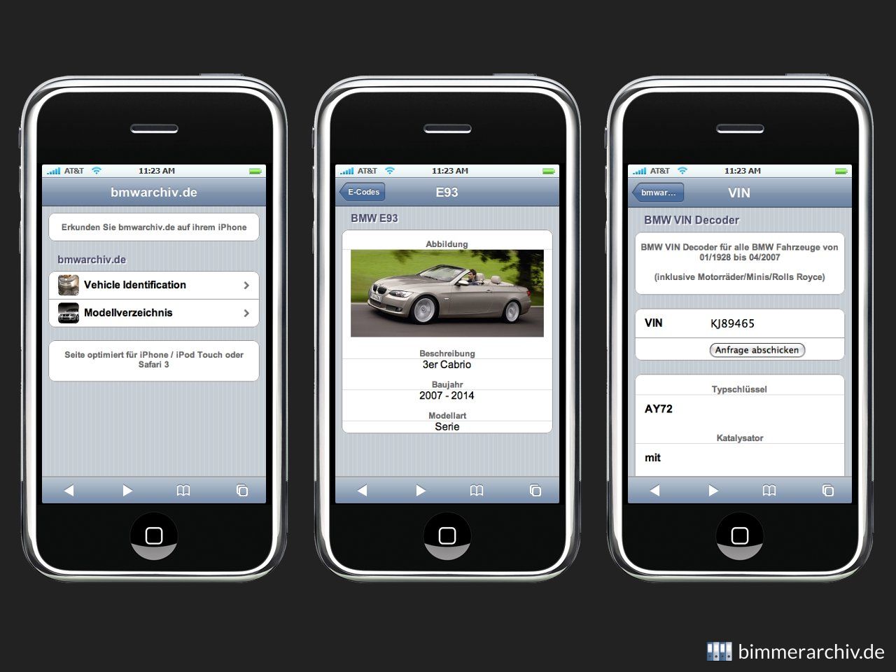 bmwarchiv.de für iPhone und iPod Touch