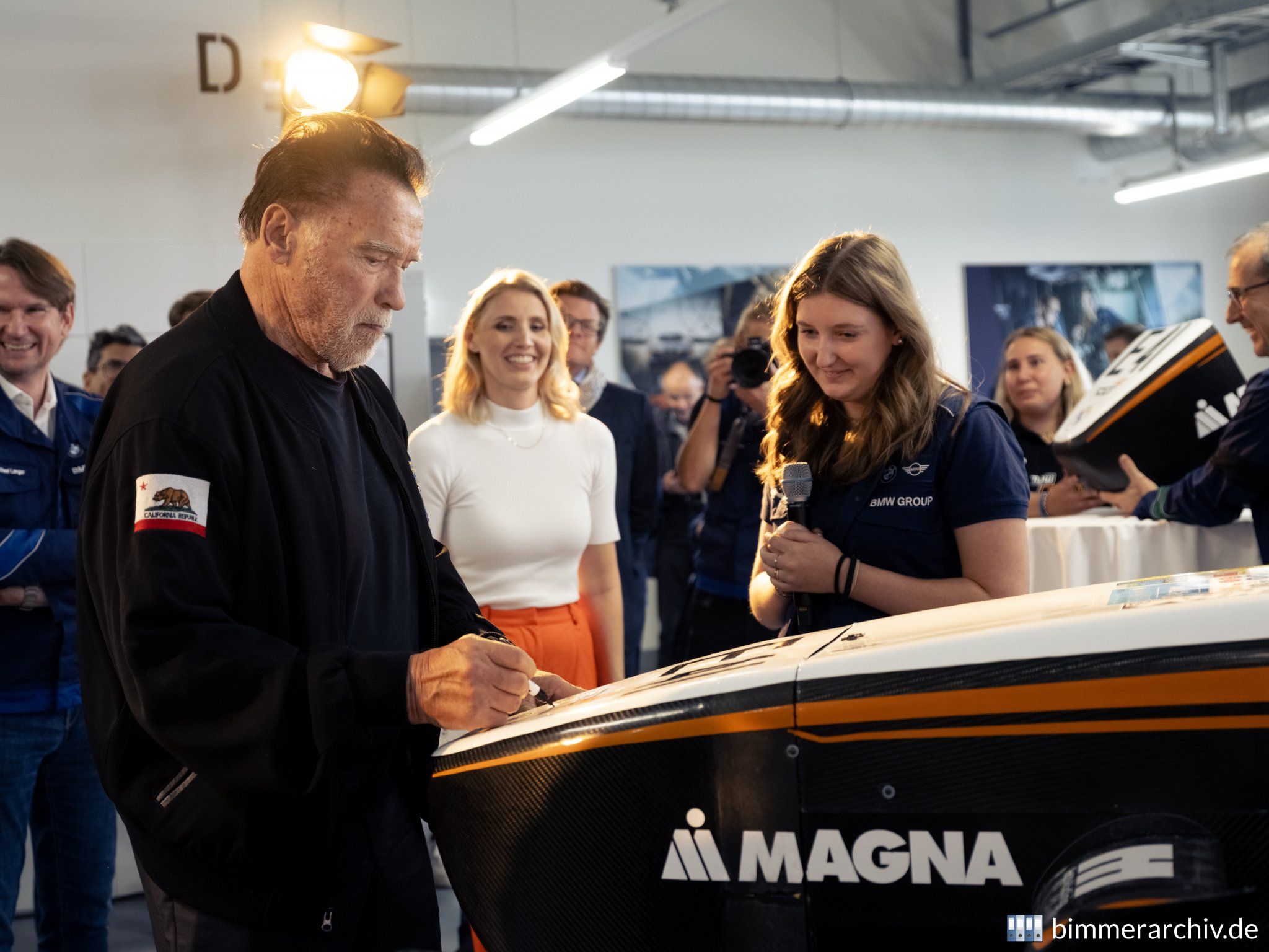 Besuch von Arnold Schwarzenegger