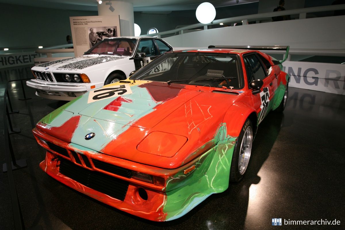 BMW M1 Gruppe 4 Rennversion - Andy Warhol, Art Car, 1979