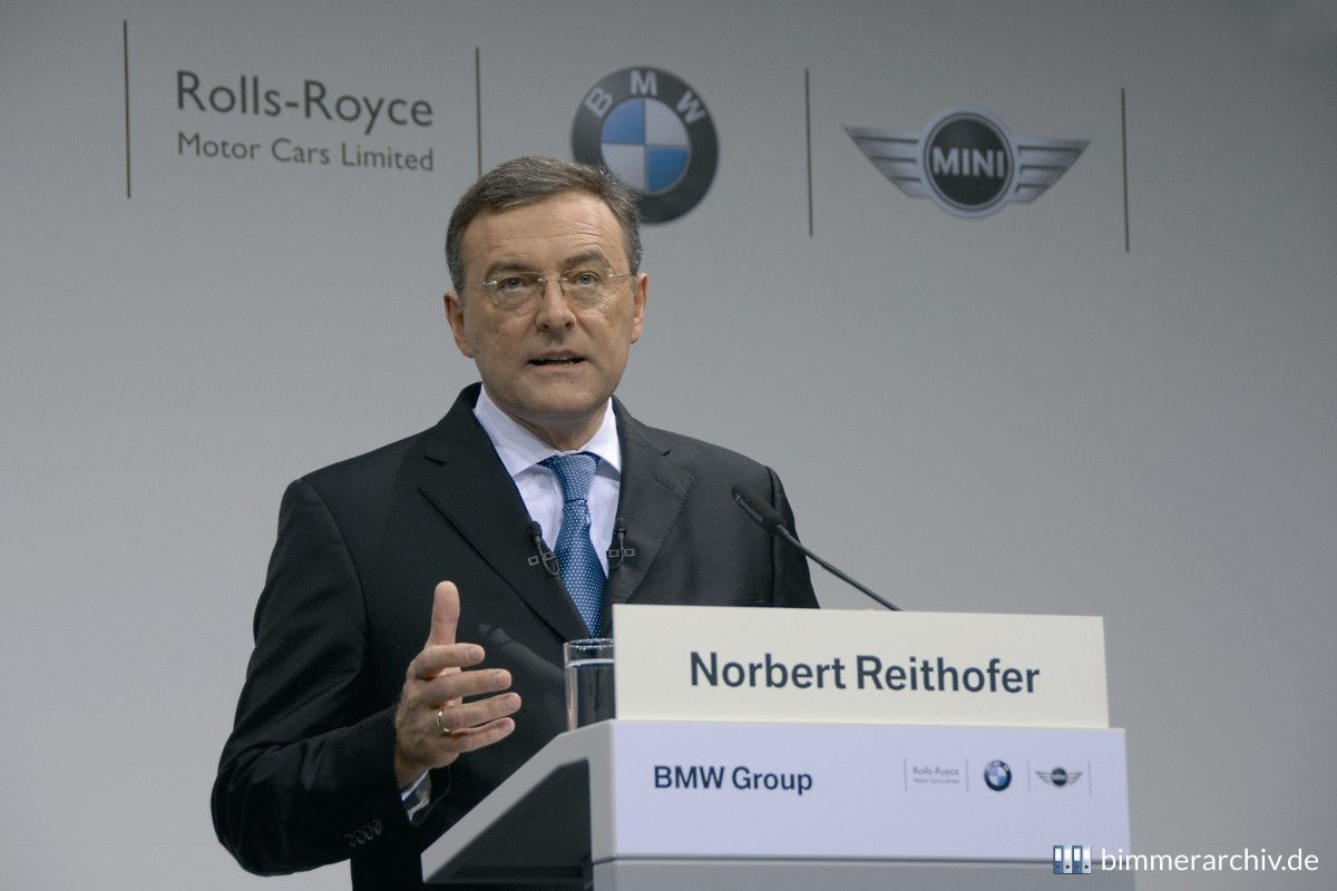 Dr. Norbert Reithofer, Vorsitzender des Vorstands der BMW AG